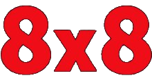 8x8 VoIP logo